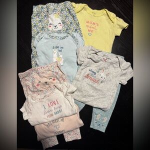 Baby girl outfit bundle